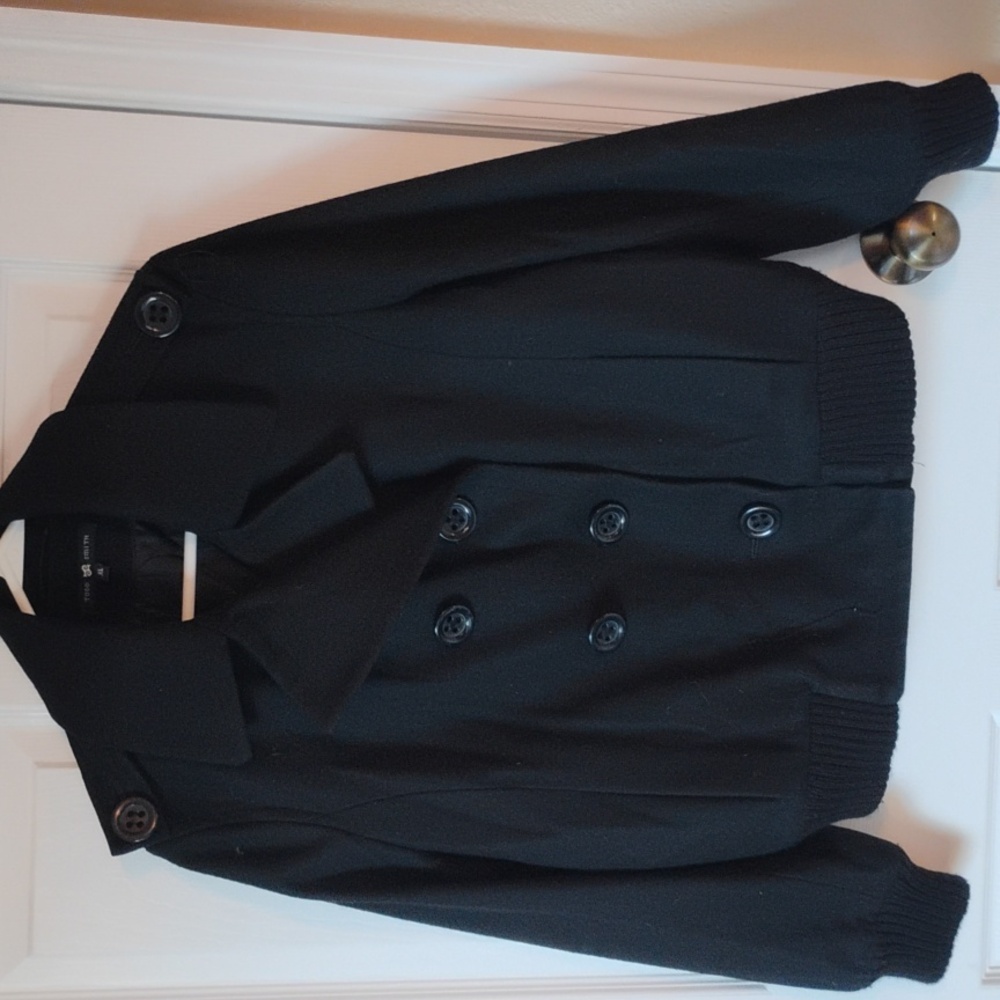 Todd Smith Size XL Double Breasted Wool Jacket